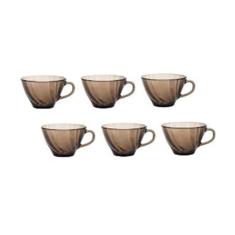 6 tasses à café DURALEX beau rivage 18cl