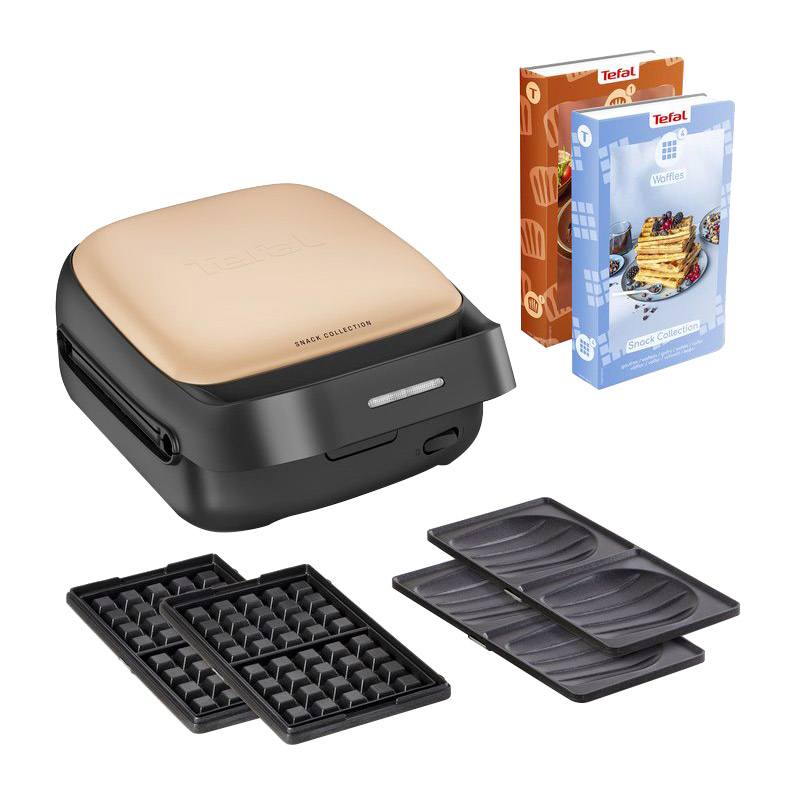 Gaufrier TEFAL + Croque-monsieur Snack collection - SW863J
