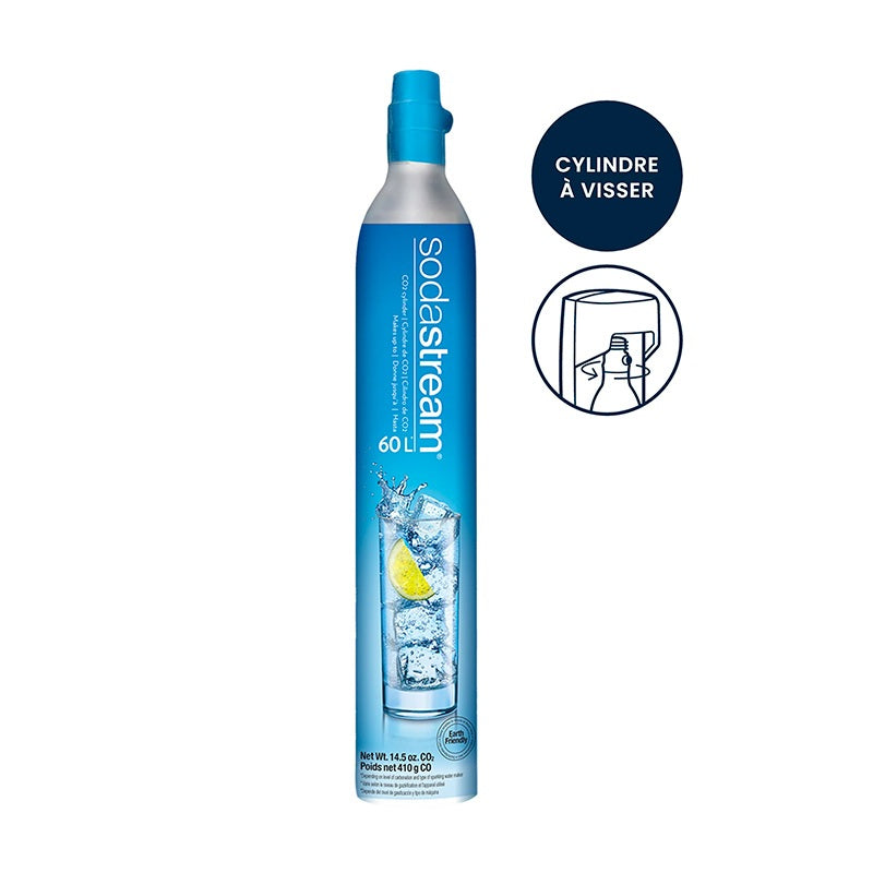 CYLINDRE SUPPLEMENTAIRE CO2 SODASTREAM A VISSER ORIGINAL