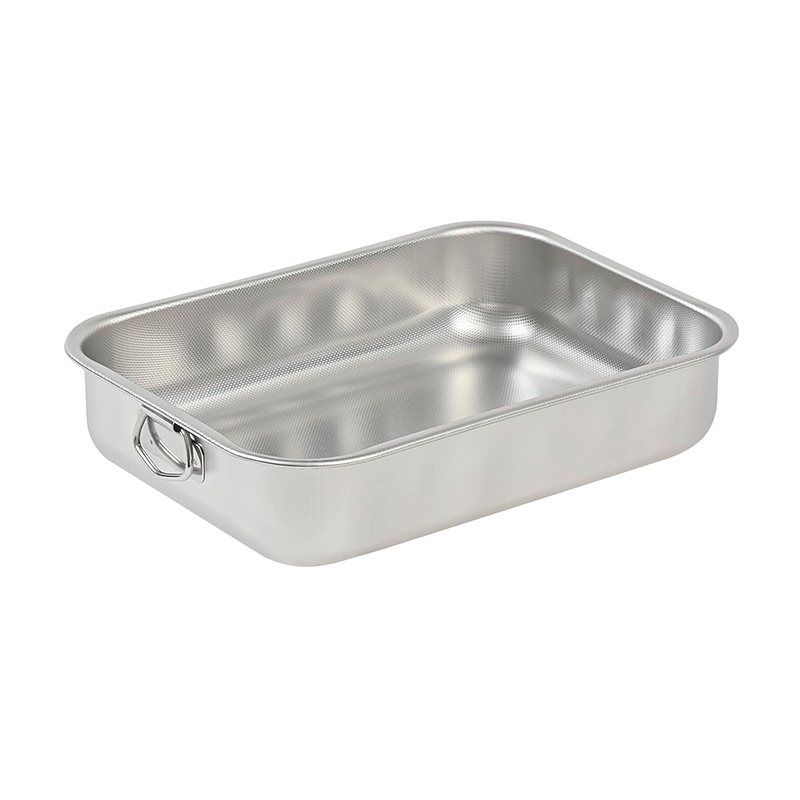 Plat à four inox 30x22cm