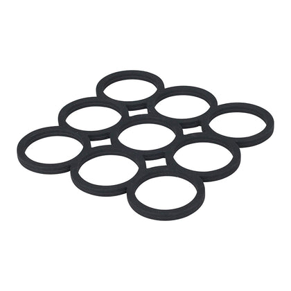 Dessous de plat silicone formes géométriques