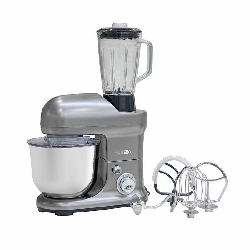 Robot pâtissier VALBERG VAL-KM1300W 5L Gris