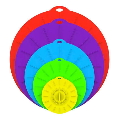 Couvercle silicone 5 diamètres