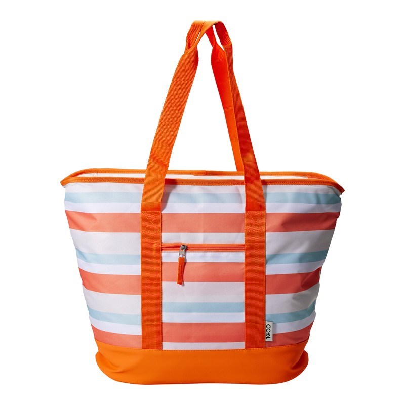 Sac isotherme souple 24L à rayures