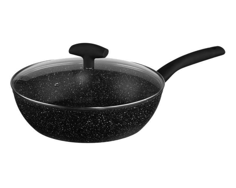 Sauteuse 28cm alu forgé