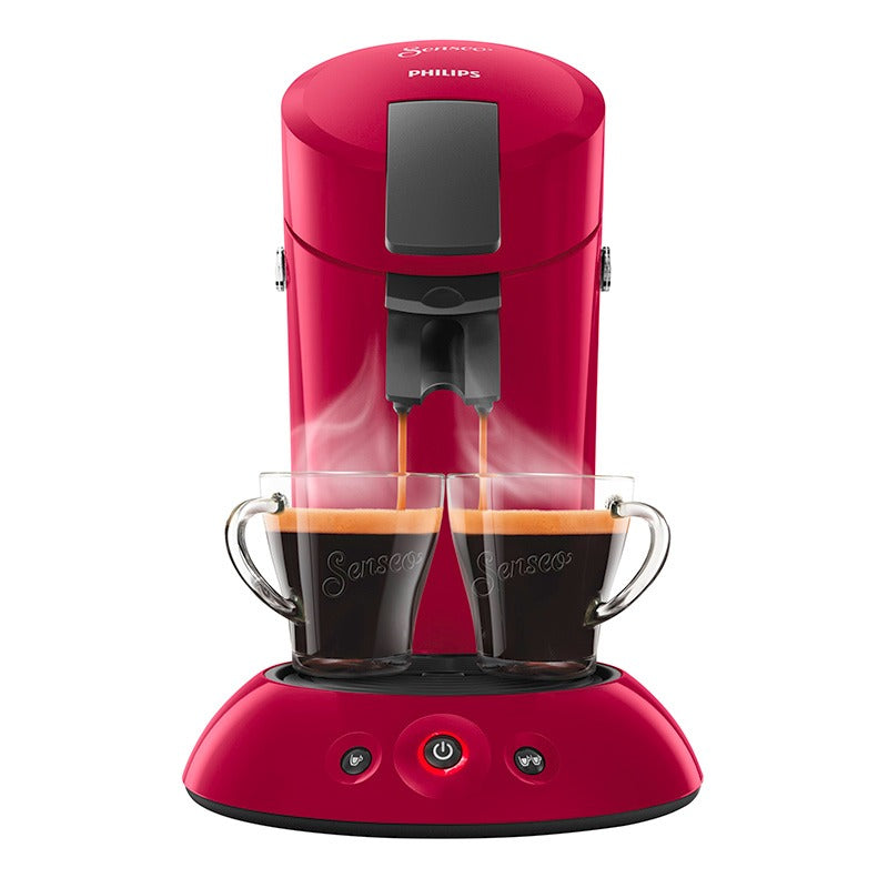 Cafetière senseo PHILIPS HD6553/81 rouge
